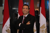 اختيار المعيد/ حسام حسن جدوع المعيد بكلية التربية الرياضية لحضور فعاليات خاصة بالبرنامج الرئاسي لتاهيل الشباب للقيادة