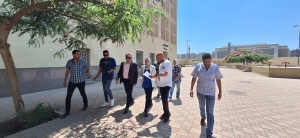 زيارة ا.د/جيهان عبد الهادى نائب رئيس الجامعه بنها  اطمئنان على استعدادات الكليه لأداء امتحان القدرات لطلاب الثانوية العامة للعام الجامعى 2025/2026م
