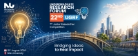 الإعلان عن فتح باب التسجيل والمشاركة في منتدى أبحاث الطلاب الجامعيين الثاني والعشرين (UGRF 22) بجامعة النيل