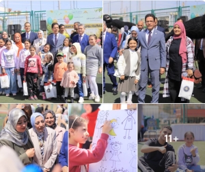 رئيس جامعة بنها يشهد احتفالية يوم اليتيم