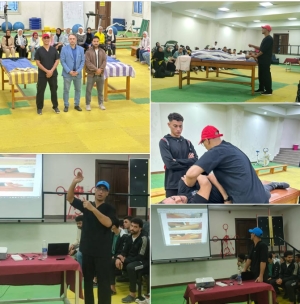 انطلاق فعاليات دورة (التدليك في المجال الرياضي)