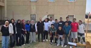 فعاليات مشاركة  عشيرة جوالي وجوالات كلية علوم الرياضة جامعة بنها