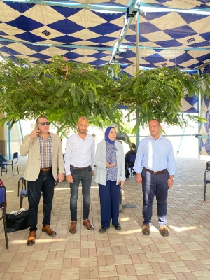 زيارة ا.د/جيهان عبد الهادى نائب رئيس الجامعه لشؤون الدراسات العليا والبحوث والمشرف على قطاع التعليم والطلاب كلية علوم الرياضة  جامعه بنها